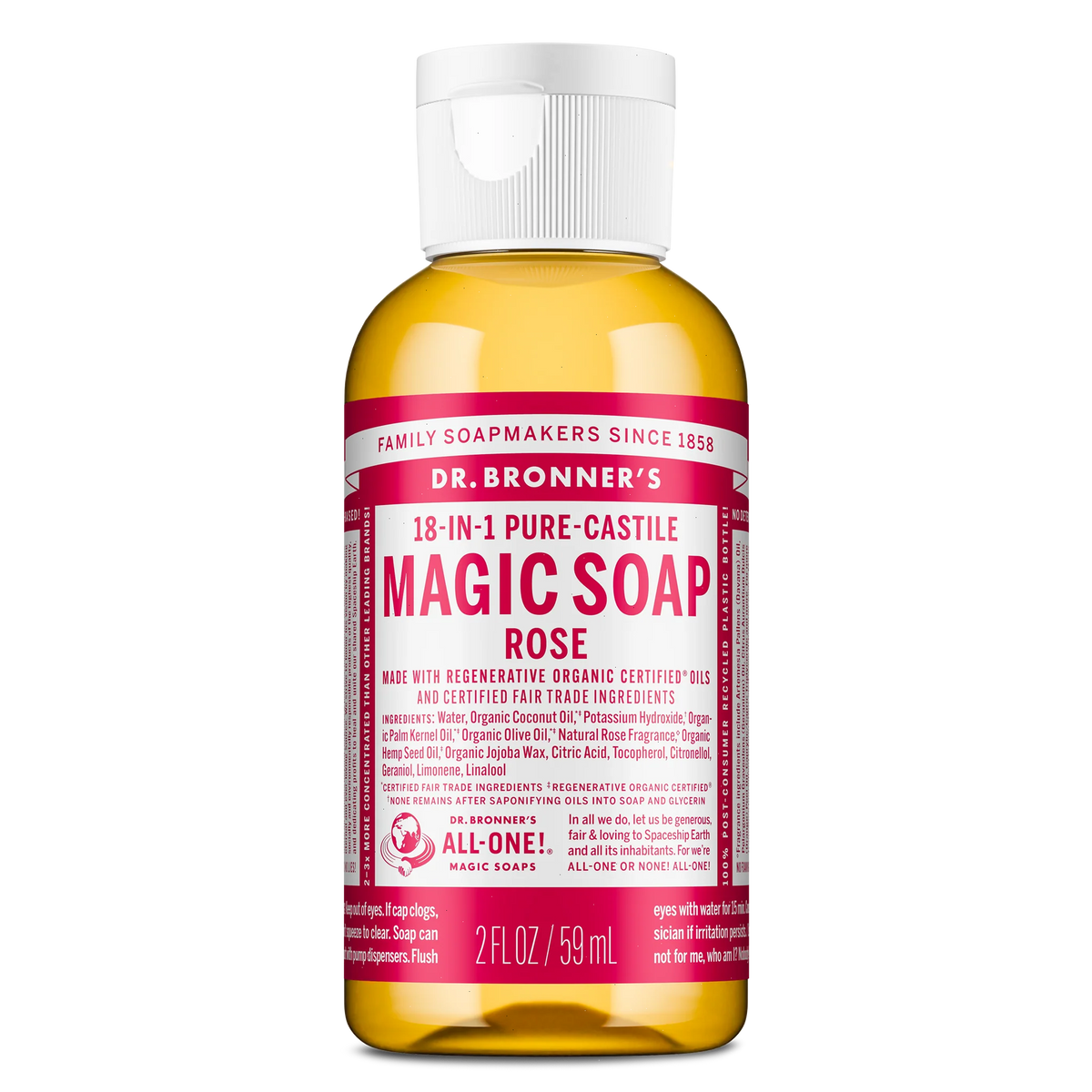 Rose - Pure-Castile Magic Soap