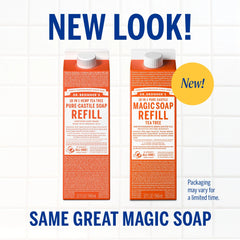 Tea Tree - Pure-Castile Magic Soap Refill