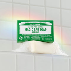 Almond - Pure-Castile Magic Bar Soap